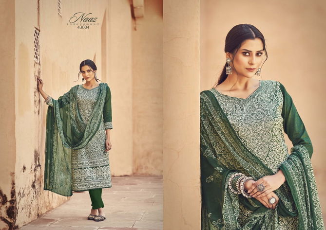 Rk Gold Naaz Heavy Festive Wear Jam Cotton Designer Dress Material Collection